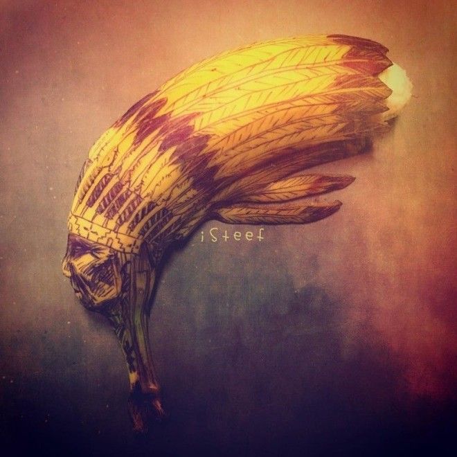 Голландский художник творит чтото невероятное с бананами