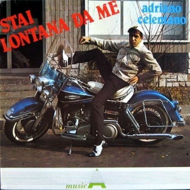 Были у Челентано и HarleyDavidson Адриано Челентано мото мотоцикл челентано