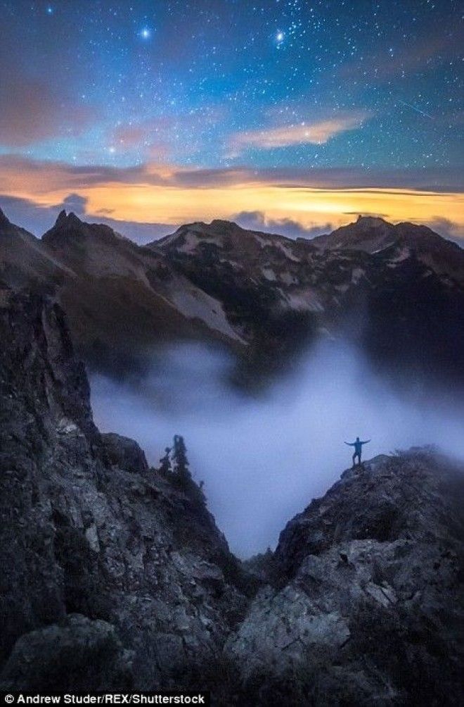 Песчинка в огромном мире: крошечный человек на фоне грандиозных пейзажей