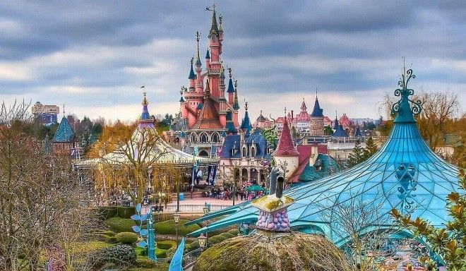 парк Диснейленд в Париже