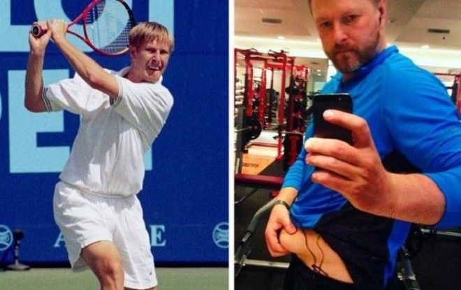 10 бывших спортсменов которые перестали держать себя в тонусе