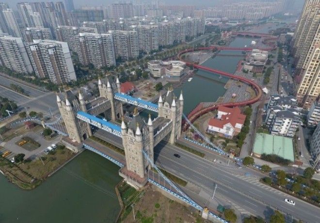 Тауэрский мост в Китае