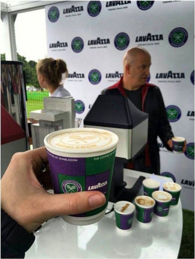 Кофе и теннис Instagram coffeeripples