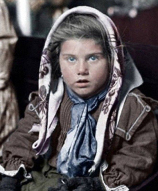 Маленькая итальянка эмигрировавшая в Америку вместе с семьей в 1926 году