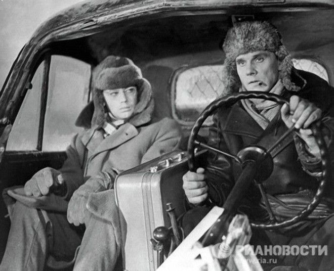 Съемках художественного фильма «Порожний рейс» режиссера Владимира Венгерова, 1963 год. Съемках художественного фильма Порожний рейс режиссера Владимира Венгерова 1963 год