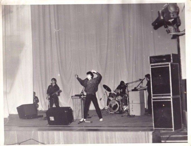 Выступление в городе Ангарске, 1987 год. Выступление в городе Ангарске 1987 год