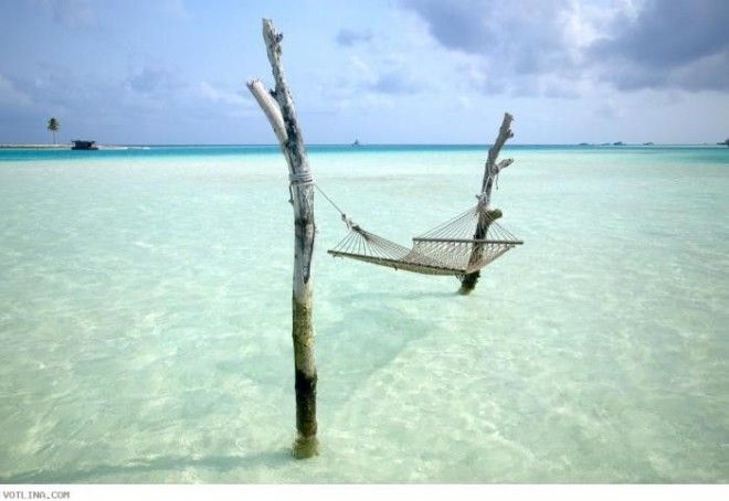 Гамак для отдыха на пляже