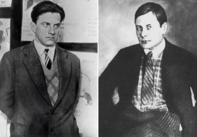 Владимир Маяковский и Майк Йогансен | Фото: rufanbook.ru и uamodna.com Владимир Маяковский и Майк Йогансен Фото rufanbookru и uamodnacom