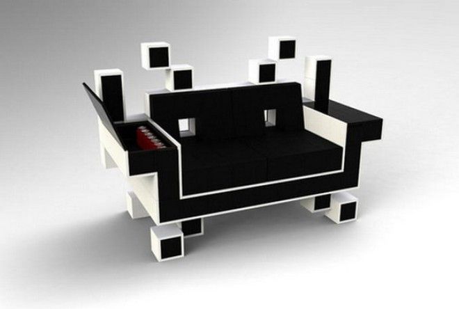 Кресло Space Invader Alien Couch Кресло Space Invader Alien Couch