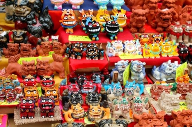 Шиса сувениры Окинавы