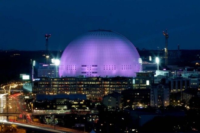 Солнечная система самая большая модель Солнца диаметром 110 метров