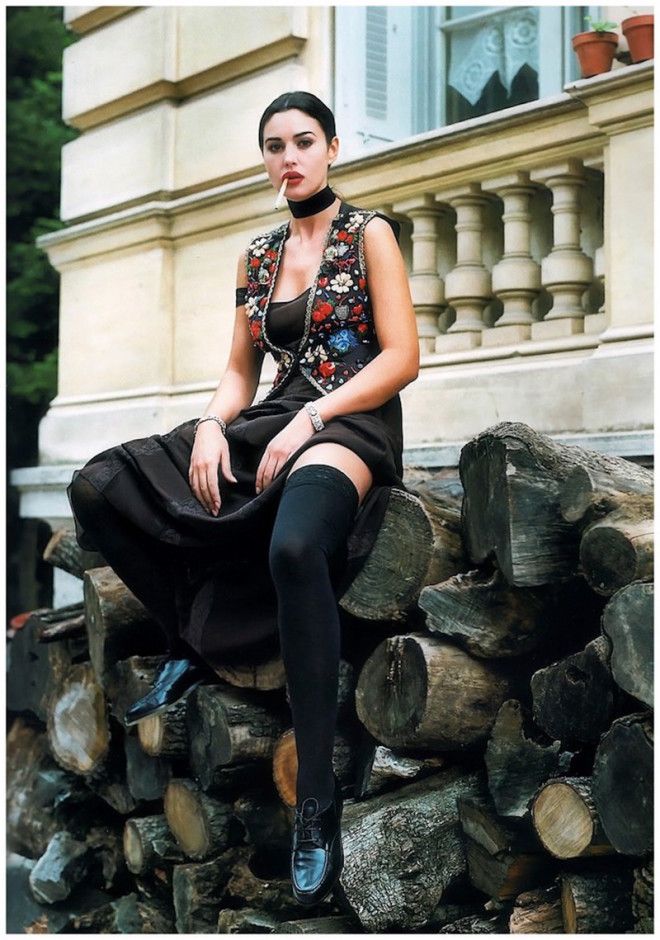 Редкие фотоснимки Моники Б celebrities звезды моника беллуччи