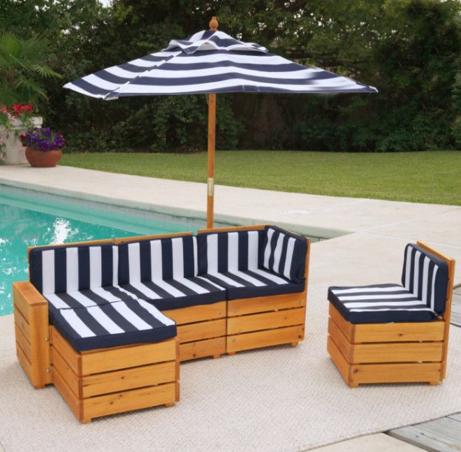 Детская мебель из поддонов