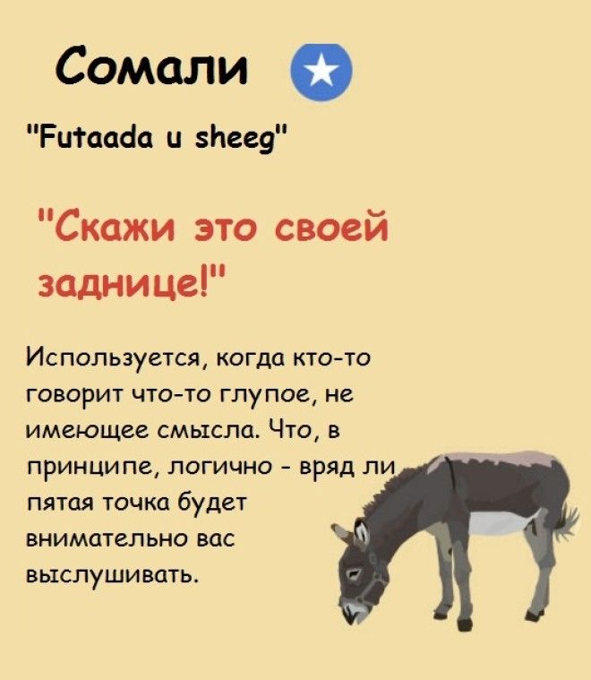 20 причудливых оскорблений со всего мира