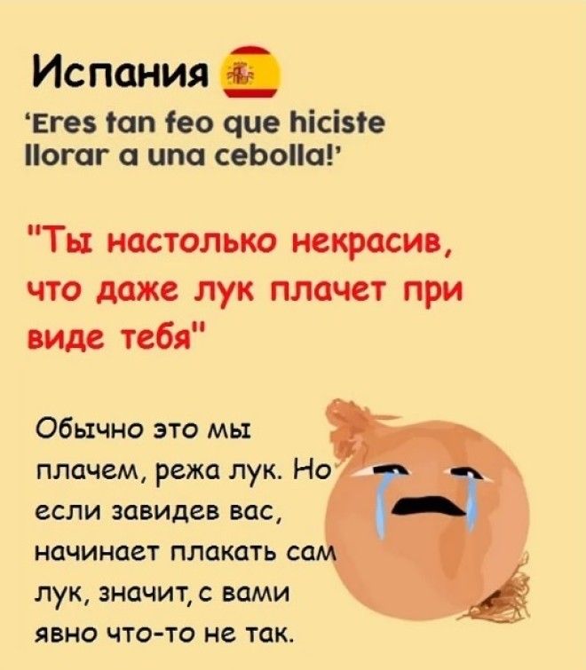 20 причудливых оскорблений со всего мира