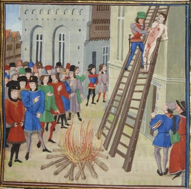 Казнь Хьюга Диспенсера фаворита Эдуарда II Фото 7kingdomsru