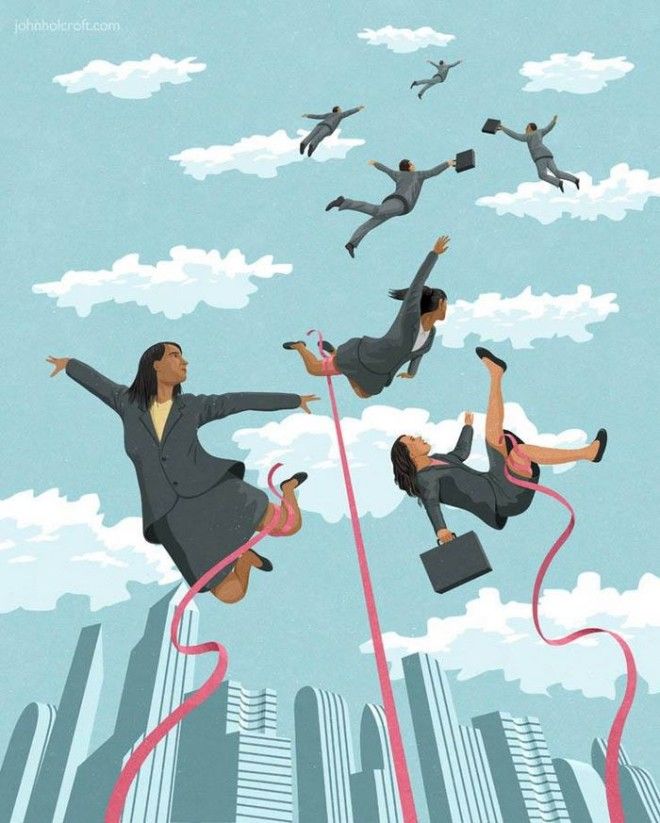 38 саркастичных и очень жизненных иллюстраций о проблемах 21 века