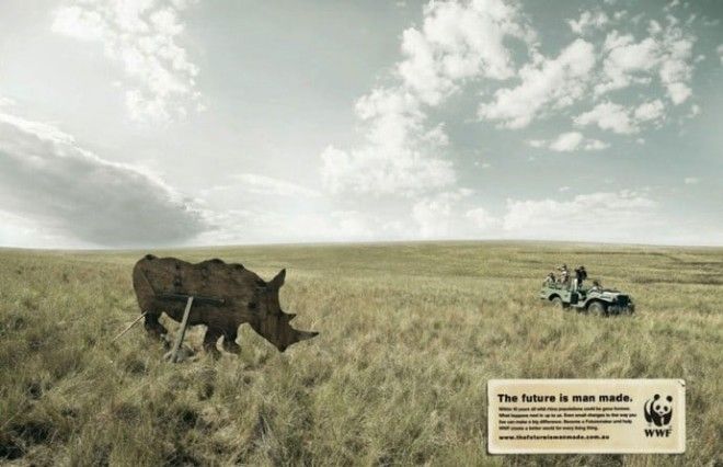 17 необычных баннеров о защите животных которые пробирают до дрожи