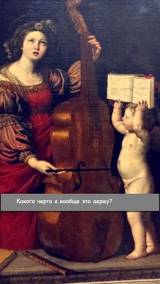 Что на самом деле думают персонажи этих 10 картин