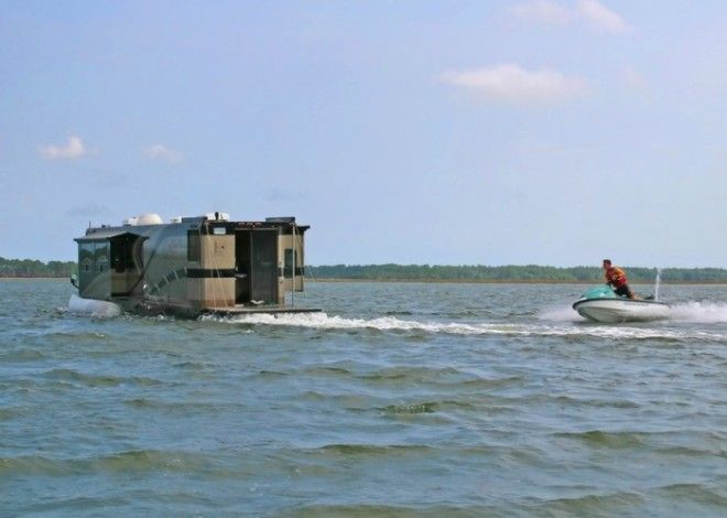 Terra Wind плавучий дом на колесах Фото conceptcarzcom