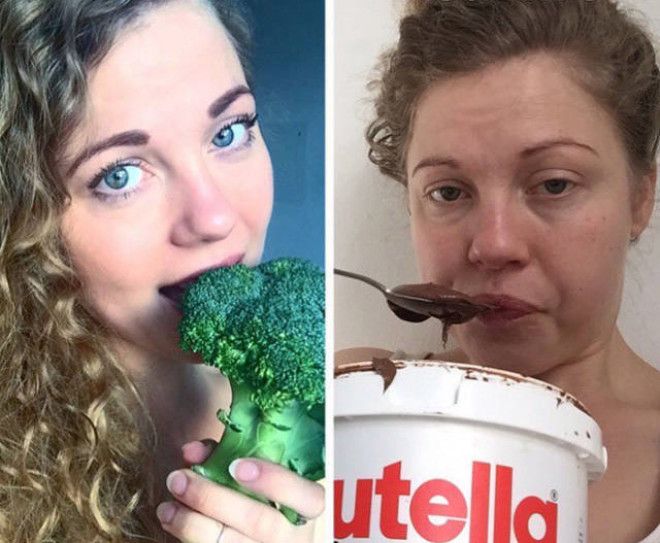 Instagram против реальности