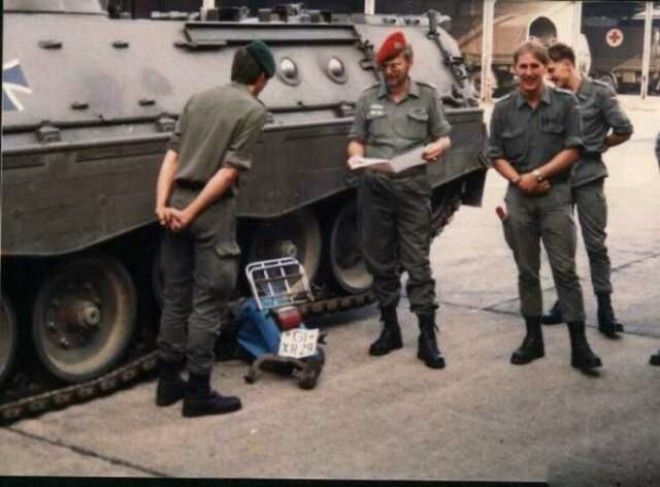 Армейская жизнь суровая и не без казусов