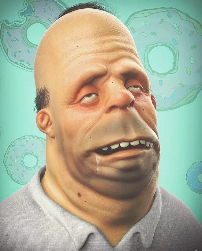 Вы не сможете заснуть увидев гиперреалистичные образы любимых персонажей