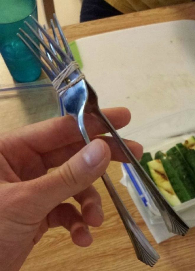 Китайские палочки из вилок