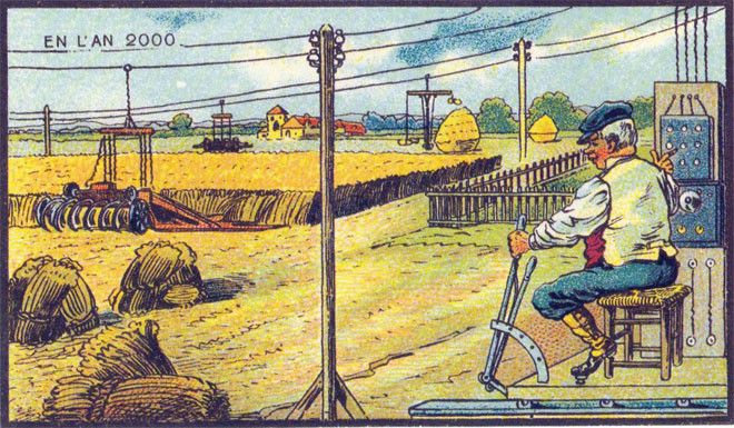 Как люди 100 лет назад представляли себе будущее