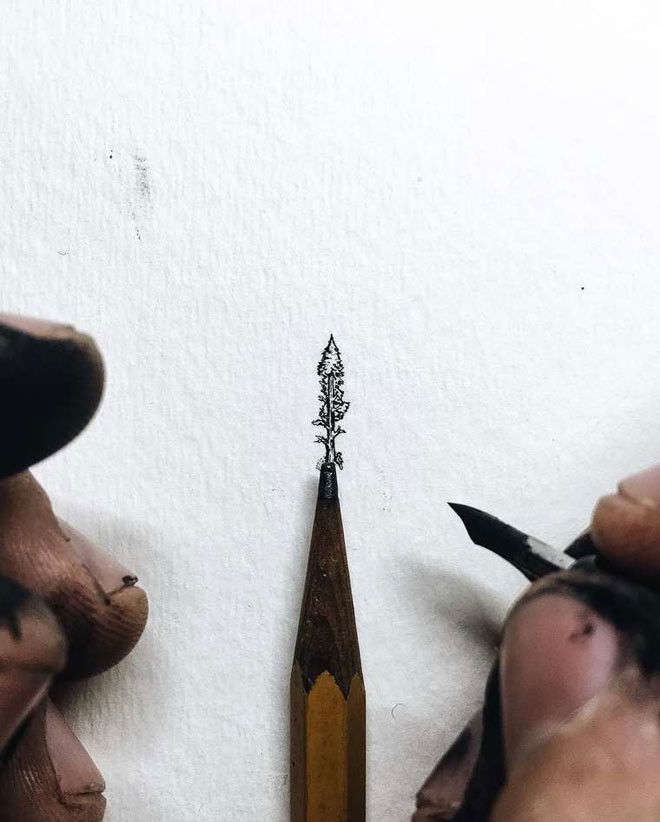 Удивительные миниатюрные иллюстрации