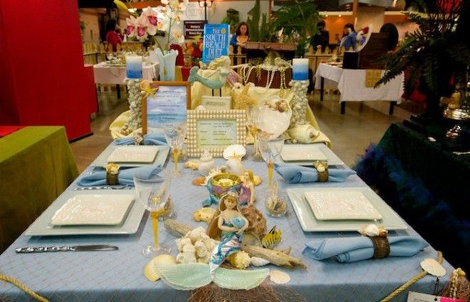 Странная забава Сервировка столов