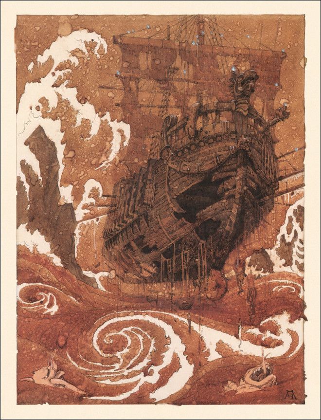 22 недетские иллюстрации из японских детских книжек