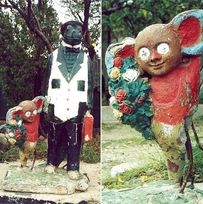 13 фото детских площадок в России на которые вы вряд ли отведёте своих детей