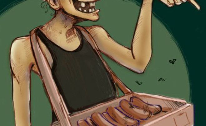 СебяРежуБезНожа Достабль Вселенная Плоский мирАвтор Терри Пратчетт Этот уличный ростовщик встречался главному герою по всей территории Плоского мира СебяРежуБезНожа Достабль продавал обычно самую дрянную еду которая пользовалась неизменным спросом Чаще всего на его прилавке можно было встретить сосиски в тесте