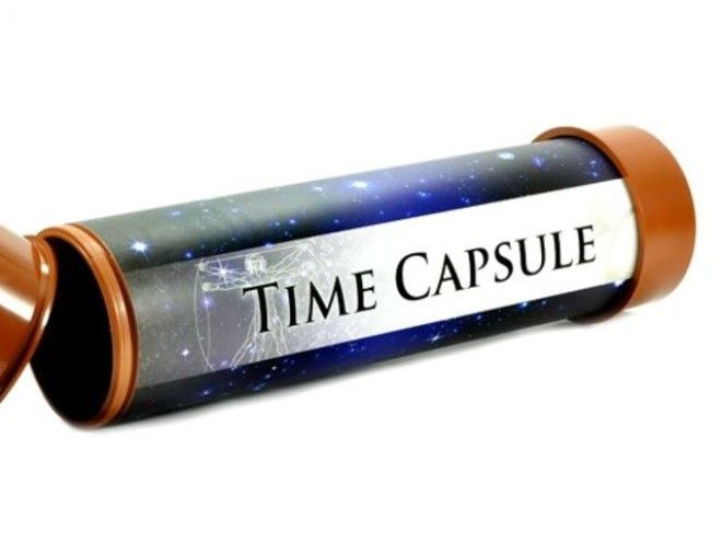 На сколько лет была рассчитана первая капсула времени