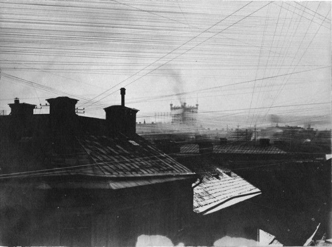 Телефонная связь прошлого века Стокгольмская башня связи 