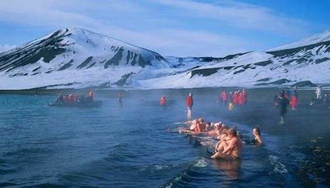 Горячие источники острова Десепшн. Горячие источники острова Десепшн