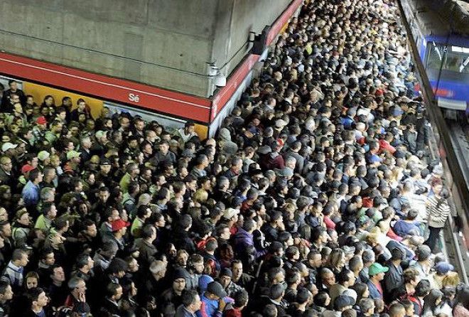 Человеческий муравейник